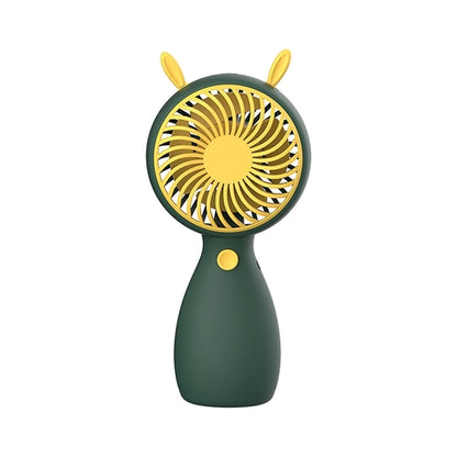 Portable Mini Fan USB Charging Handheld Cartoon Fan For Outdoor