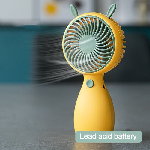 Portable Mini Fan USB Charging Handheld Cartoon Fan For Outdoor